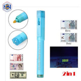 Note Checking Pen With UV Light - Bank Note Tester Pen