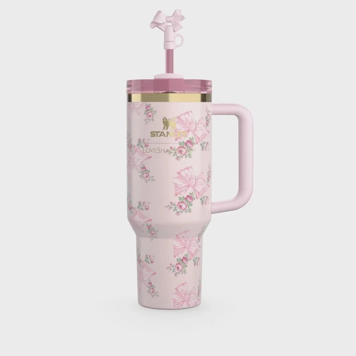The Stanley X LoveShackFancy Holiday Quencher | 40 OZ